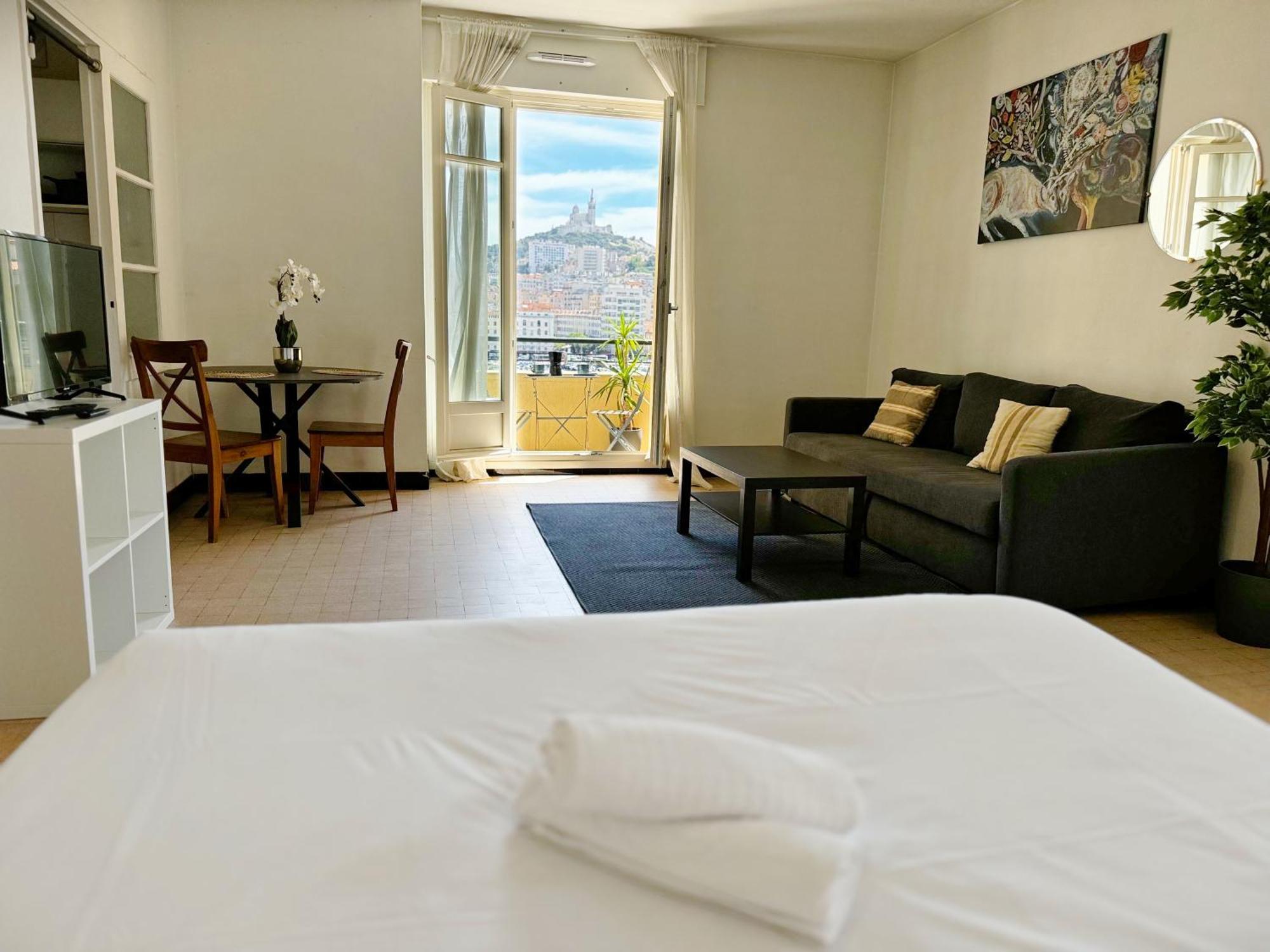 Vue Incroyable & Confort Au Vieux Port 4 Personnes 马赛 外观 照片