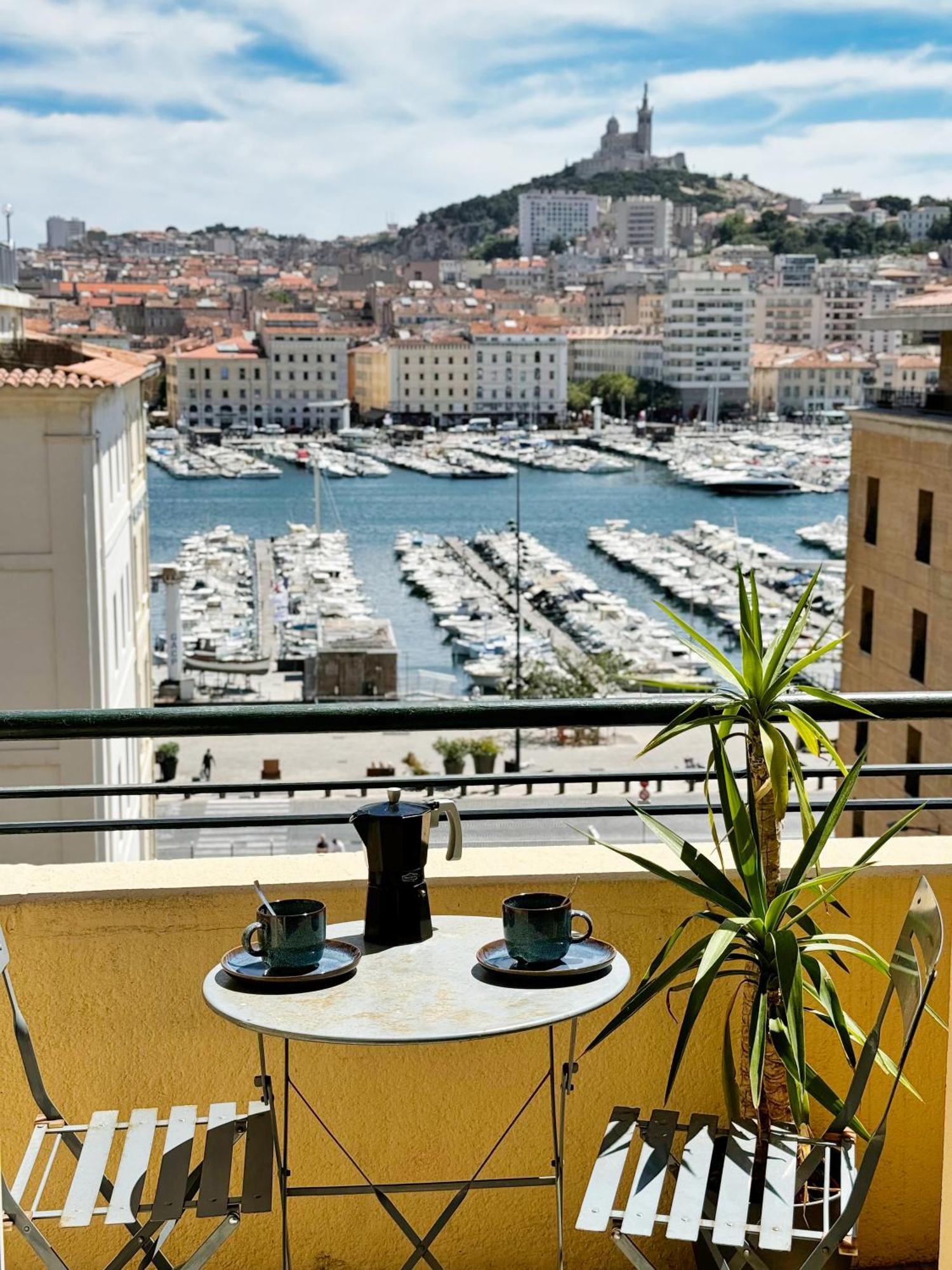 Vue Incroyable & Confort Au Vieux Port 4 Personnes 马赛 外观 照片
